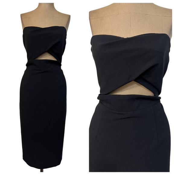 Black Halo Eve 10 Mini Dress - Picture 2 of 6